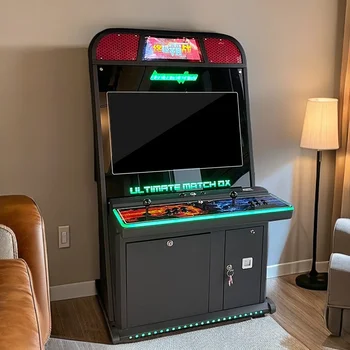 Large Retro 90s Arcade Game Coin Operated Fighting Family Entertainment Game Machine