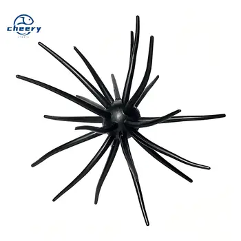 Cheery Sea Urchin Printed TPE Artificial Soft Bait Topwater Midwater Float Fishing Target Species Bass Snapper Marlin Pike – Soft Lure – view 2