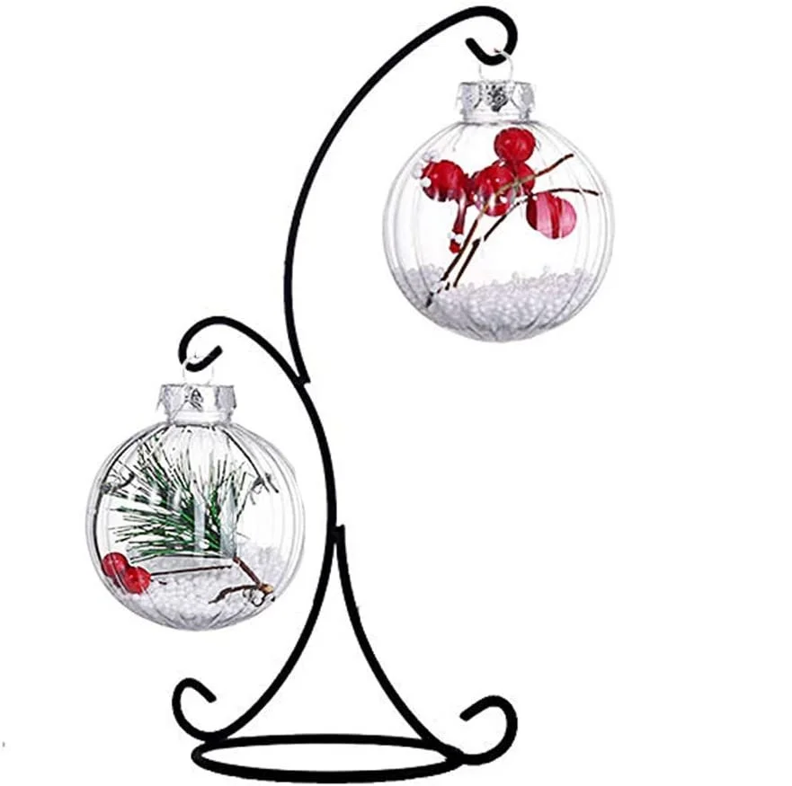 2 Arm Iron Stands for Fish Tank Display Racks Hanger Hanging Plants Air Plant Ornament Stand