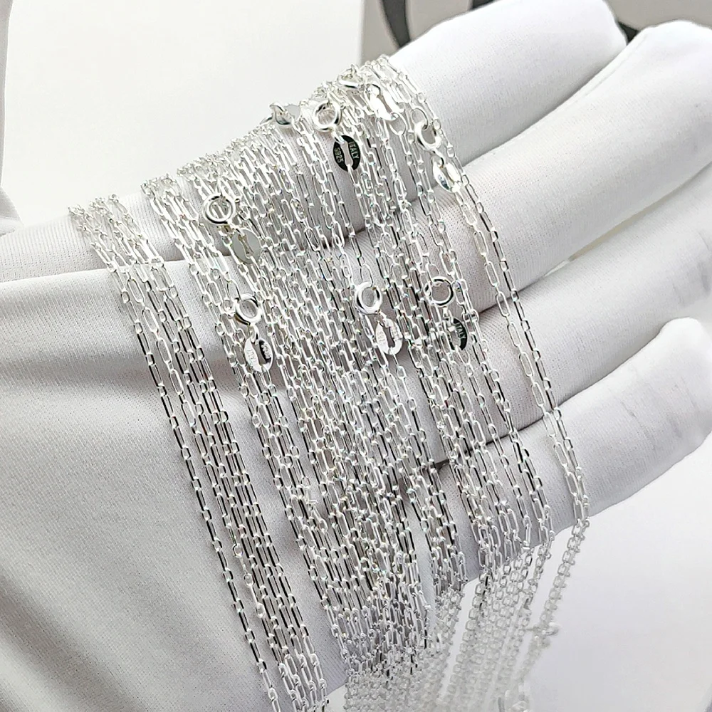 Wholesale High Quantity Pure 925 Sterling Silver Chains