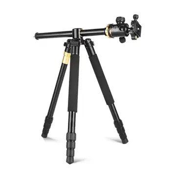QZSD- Q999H Multifunction Aluminium Horizontal Camera Tripod Monopod with Ball Head for DV DSLR detail image