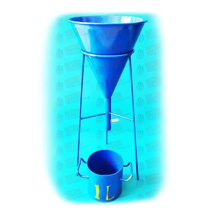 Bulk Density of Cement Bulk Sand Stone Funnel Aggregate Funnel
