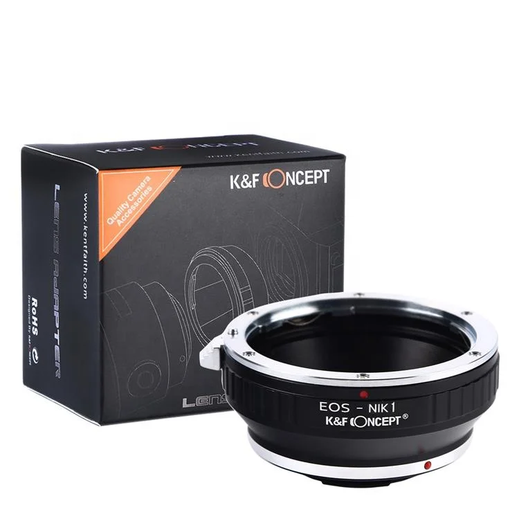 K&F Concept Lens Adapter for EOS-NIKON1 Manual Control