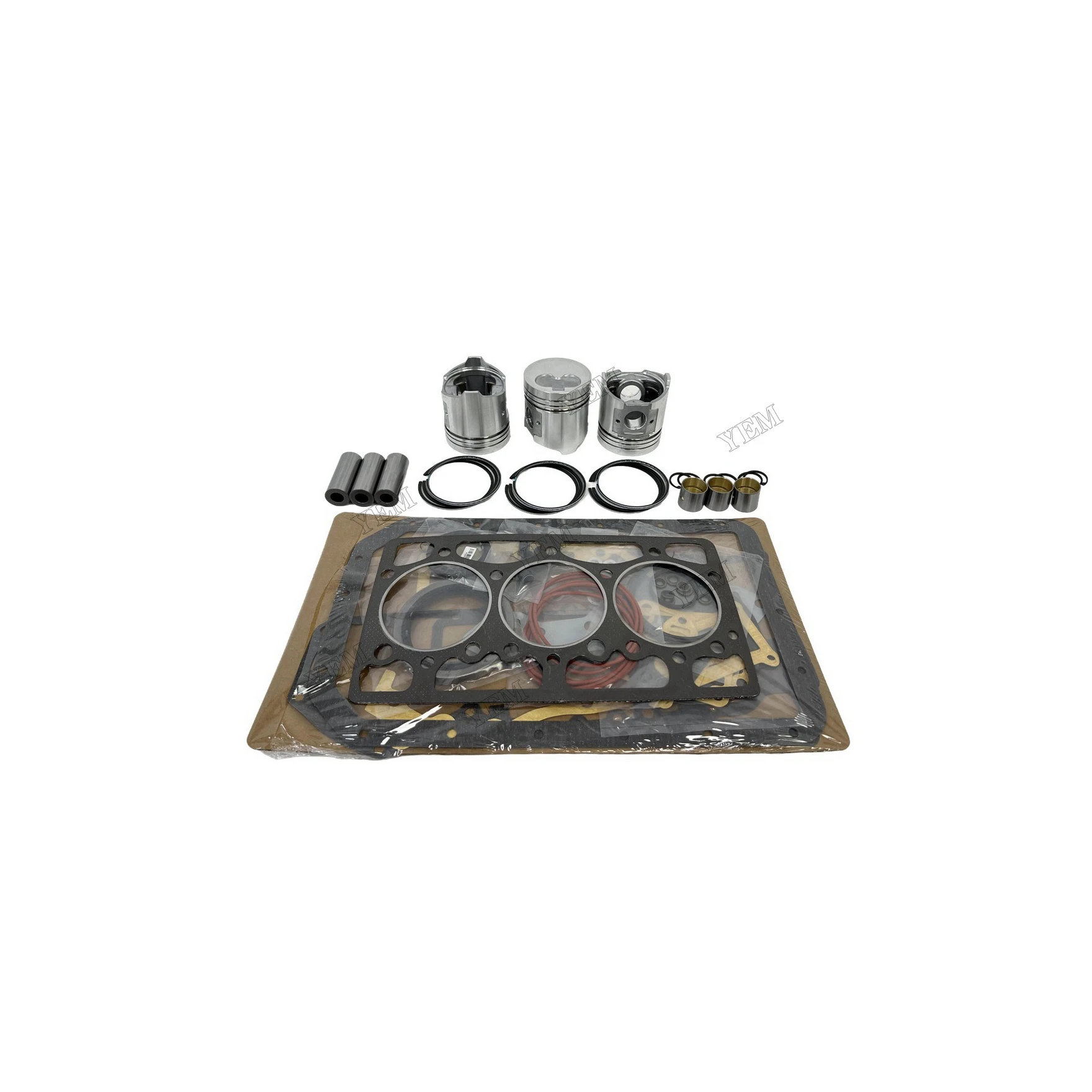 For Komatsu 3D94 Engine Overhaul Kit With Piston Rings Cylinder Gasketss Replacement Engine Parts With Warranty