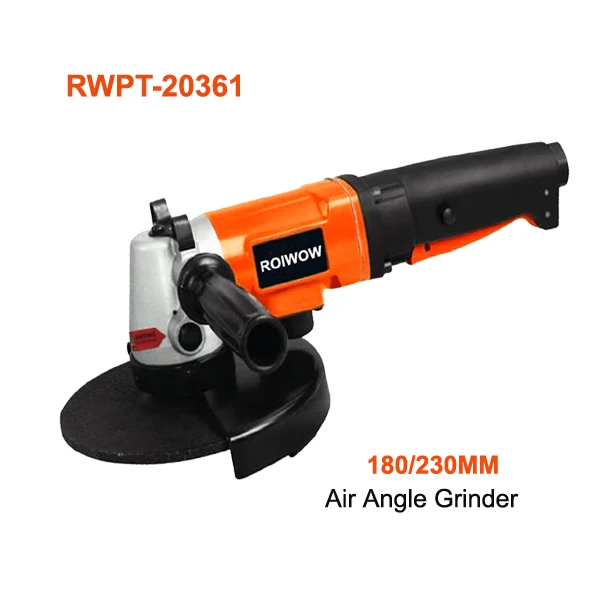 
 Профессиональные пневматические инструменты 180 мм/230 мм, Пневматическая угловая шлифовальная машина, пневматический полировщик для шлифовки и резки  