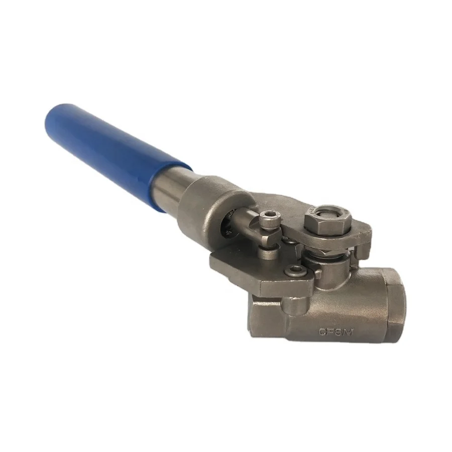 Deadman Ball Valve with Spring Return Handle for Self Close 1/2" 3/4" 1" 11/4" 11/2" 2"