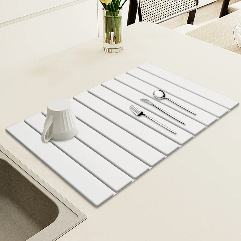 Folding Square Modern Simplicity Absorbent Pad with Other Material for Kitchen Countertop Made in China