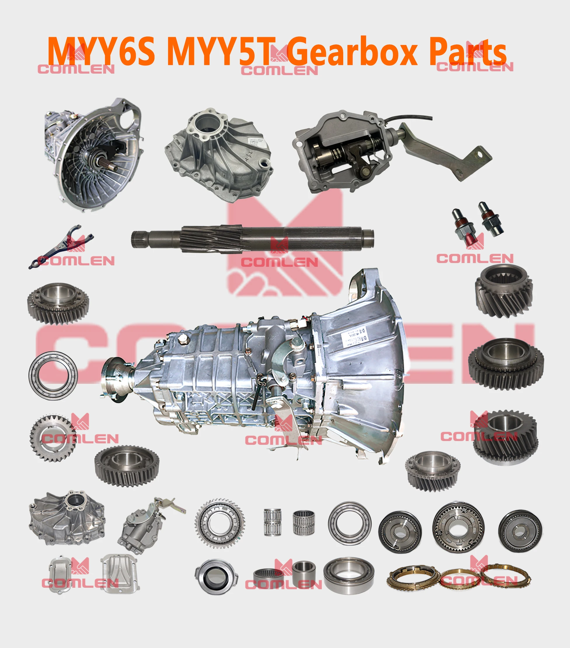 yo　5/6 Transmisión MYY5T/MYY6S para camiones ISUZU NPR/NQR, nuevo
