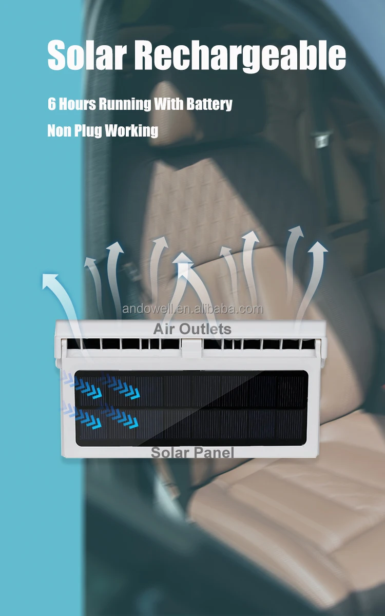 12 Volt Car Cooling Ventilation Car Window Fan 12v Solar Car Fan Buy