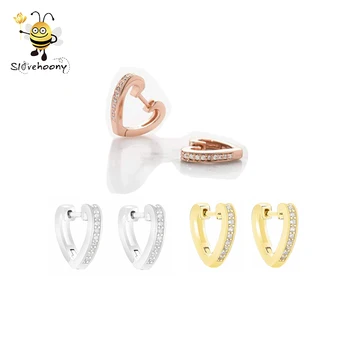 Jewelry 18K Yellow Gold Plated Fashion Huggies Earring For Women Earring Jewelry Customs Data Hot sale products