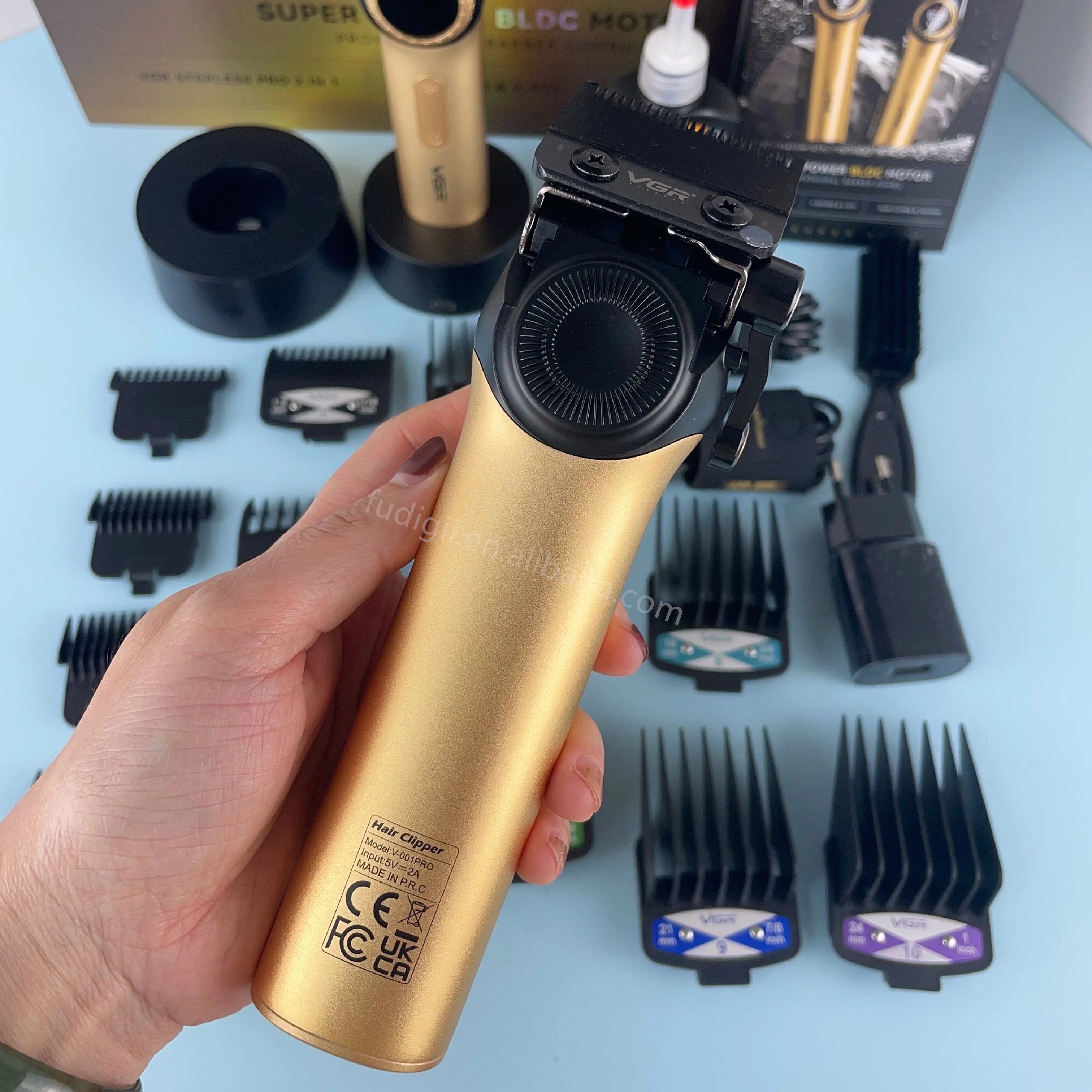Vgr V-001PRO & V-977 2 in 1 Rechargeable Hair Clipper for Men
