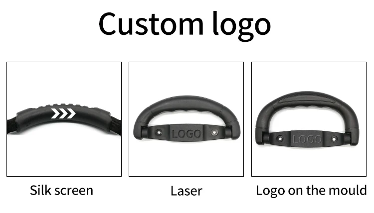 Rubber Handle Grips for Webbing for Backpack Accessories Bag Part Twill Tape