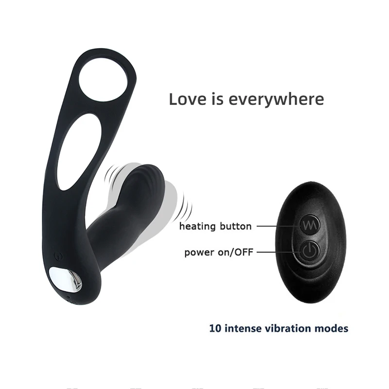 Factory Remote Control Anal Plug for Men Male Masturbation Toy Butt Plug Vibrator Vibrating Butt Plug
