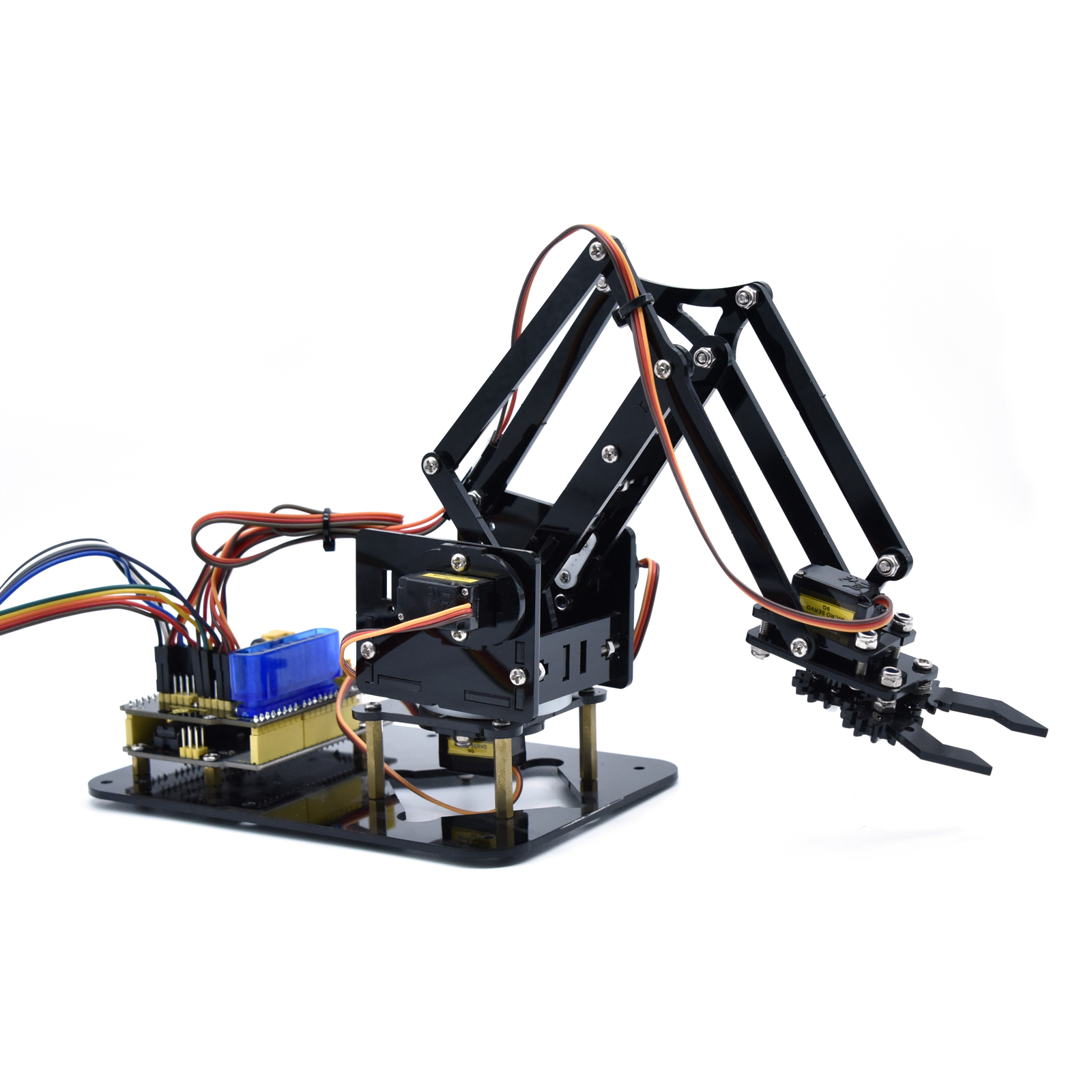 Keyestudio 4DOF Mini desktop robot arm kit for Arduino educational robot arm