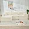 Ivory + Fabric + Foam + 3 Seat