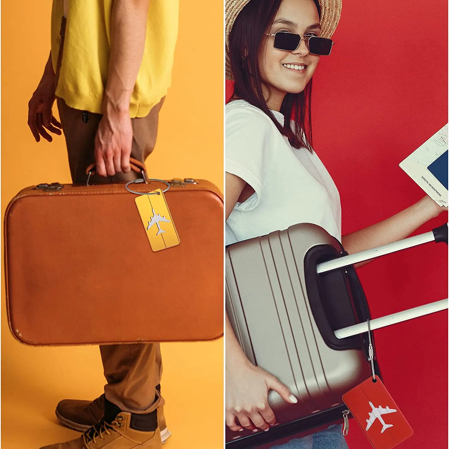 Bsbh Hotsale Passport Cover And Luggage Tag Set With Custom Logo For