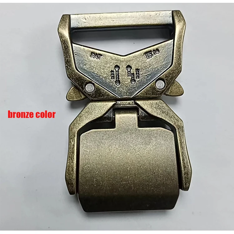 thumbnail image 2 of 52mm Heavy Duty Metal Tactical Belt Buckle For Men - Quick Release, Black, Military Style 2 of 6