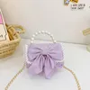 Fiocco di paillettes viola
