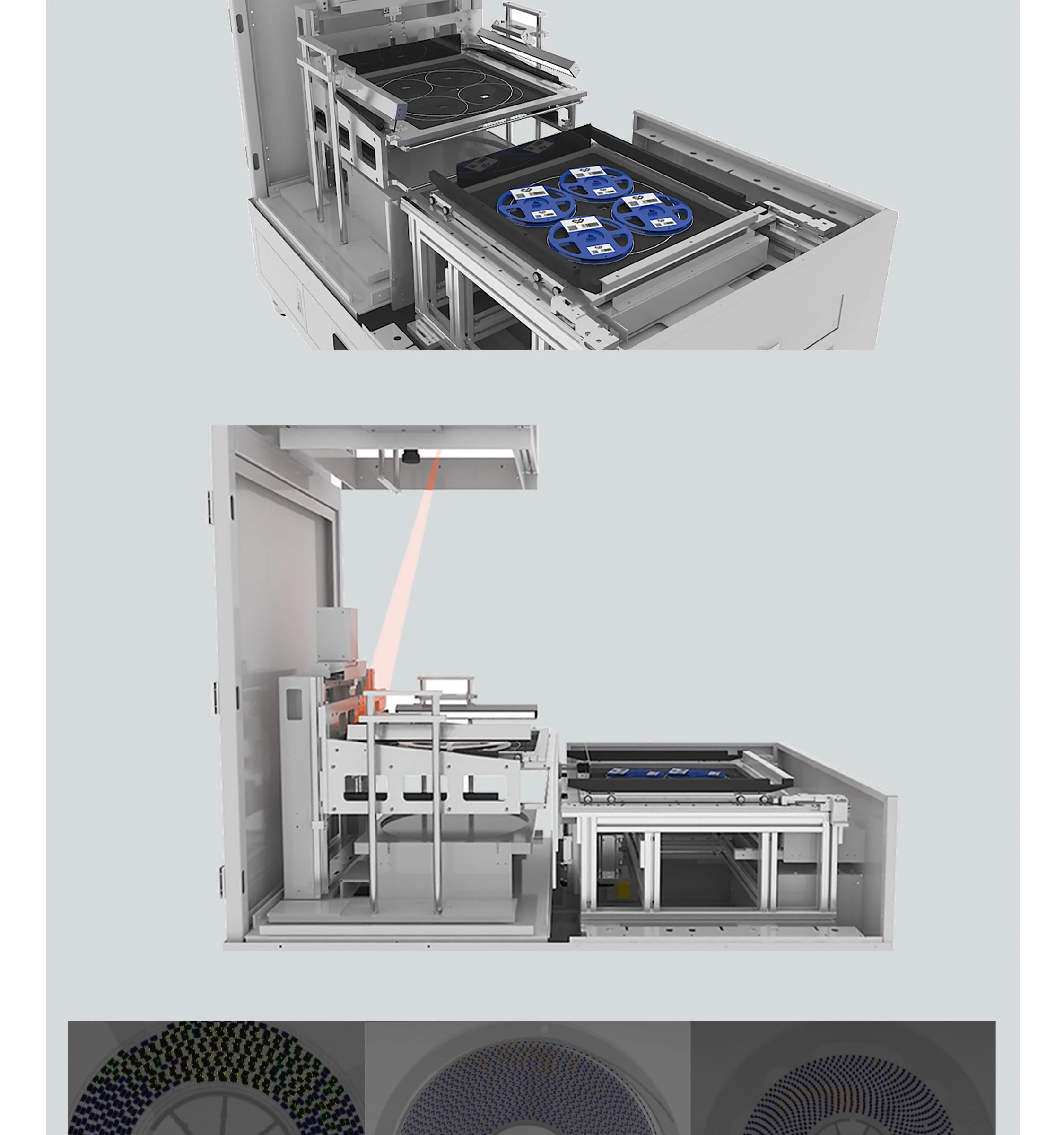 Smd Parts Counter Smt Electronic Component Reel Counter High Efficiency
