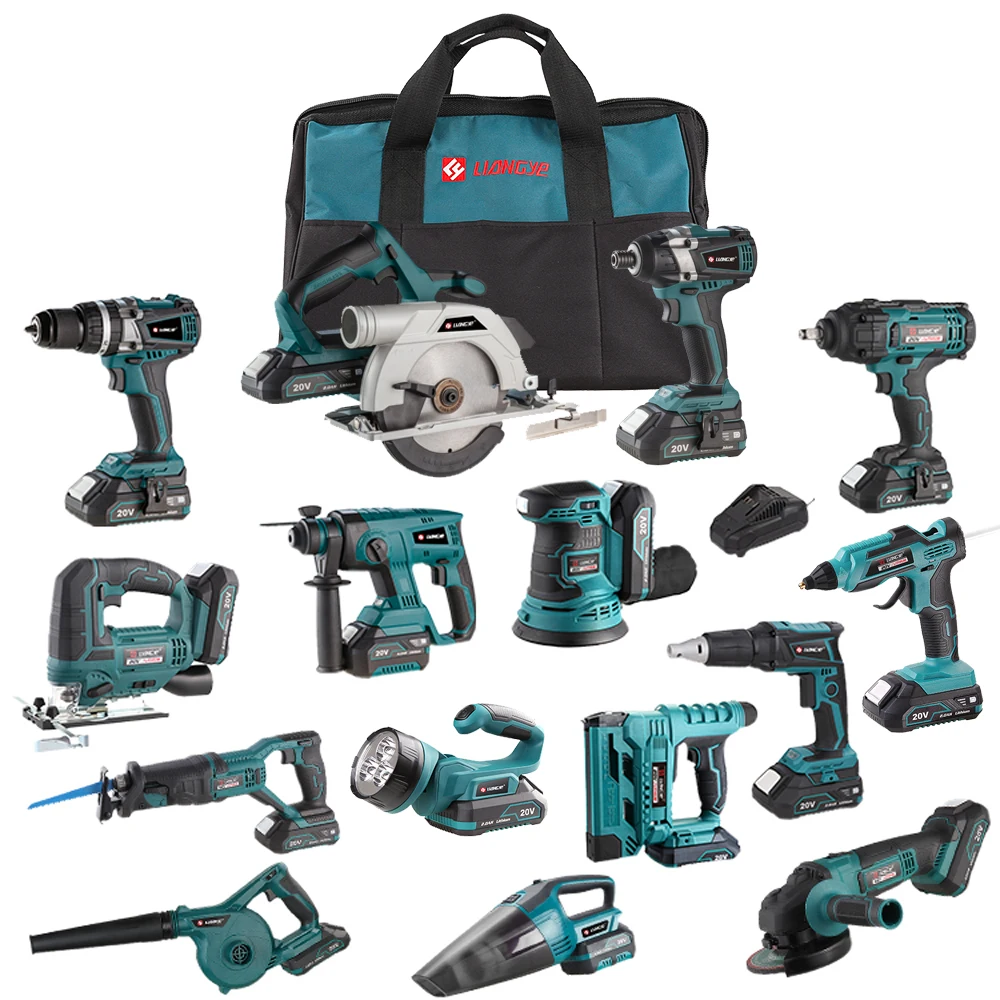 18V Dewalt Lithium-Ion Cordless Power Tool Set OEM Wholesale