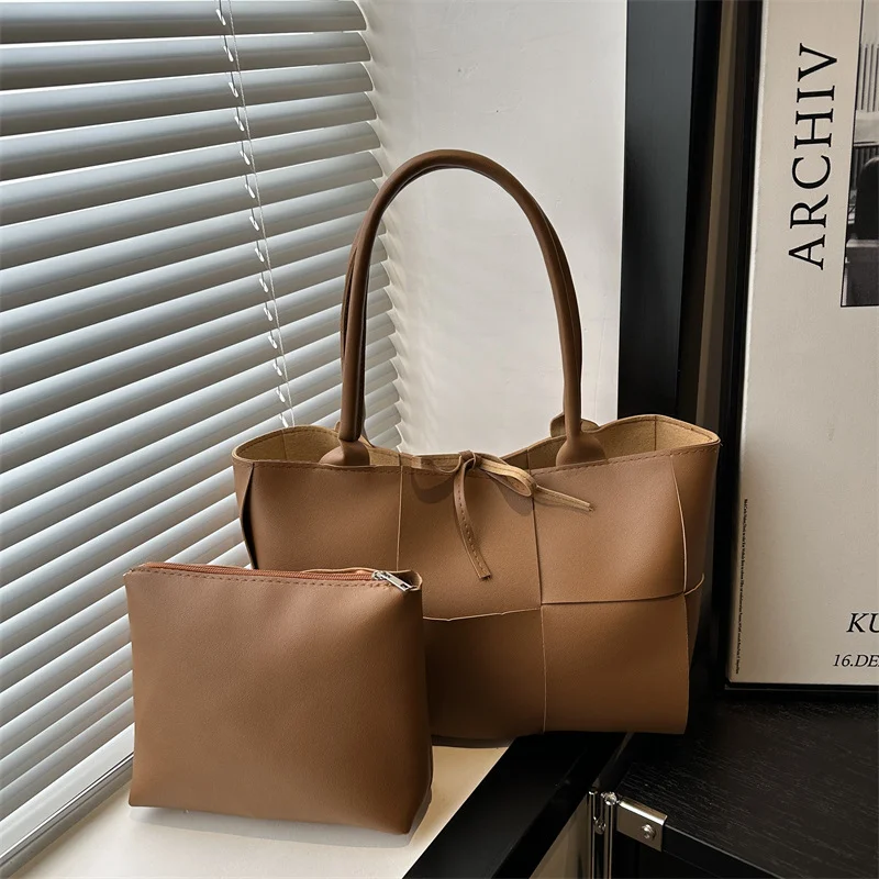 2026 New Two-piece Women's Bag Set Large Capacity Handbag with