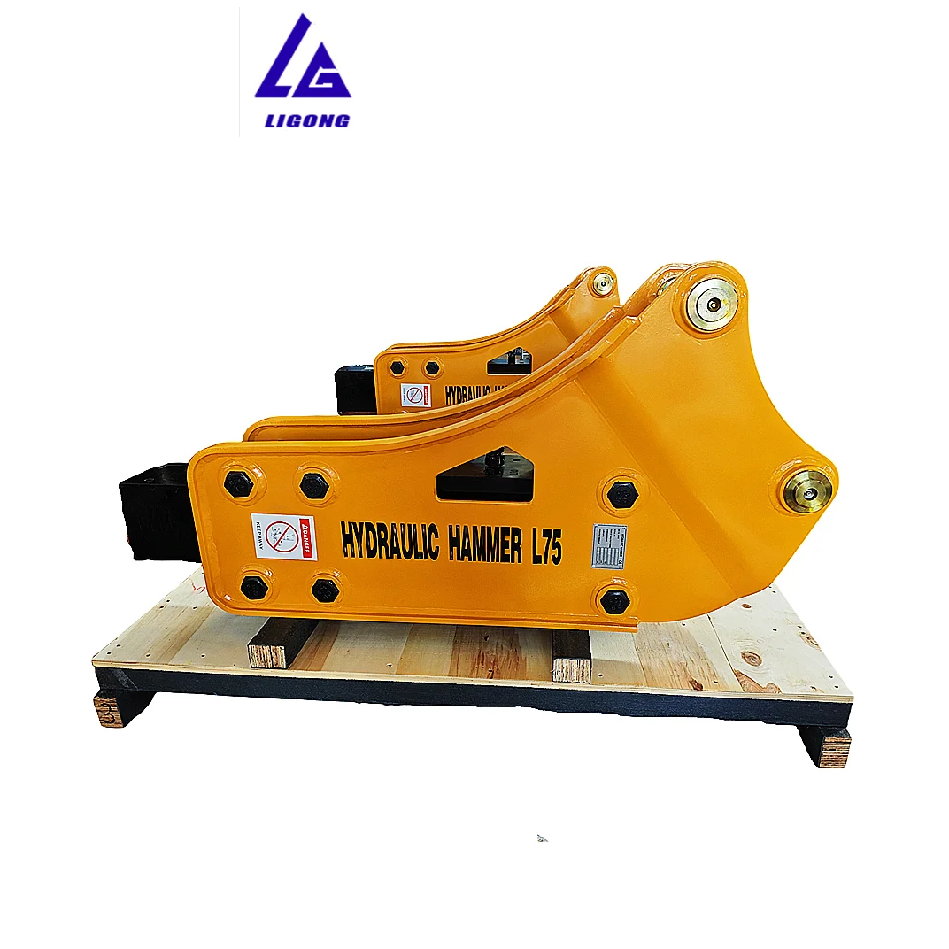 Multi-Function Banana Hydraulic Breaker for Versatile Applications,400kg Weight Bakhoe Rock Demolition Hammer
