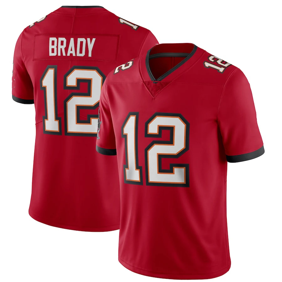 NFL_ Jersey 12 Tom Brady Mens 87 Rob Gronkowski Tampa''Bay