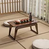 Mesa flotante para mirador [Color nogal, 70 cm de largo]