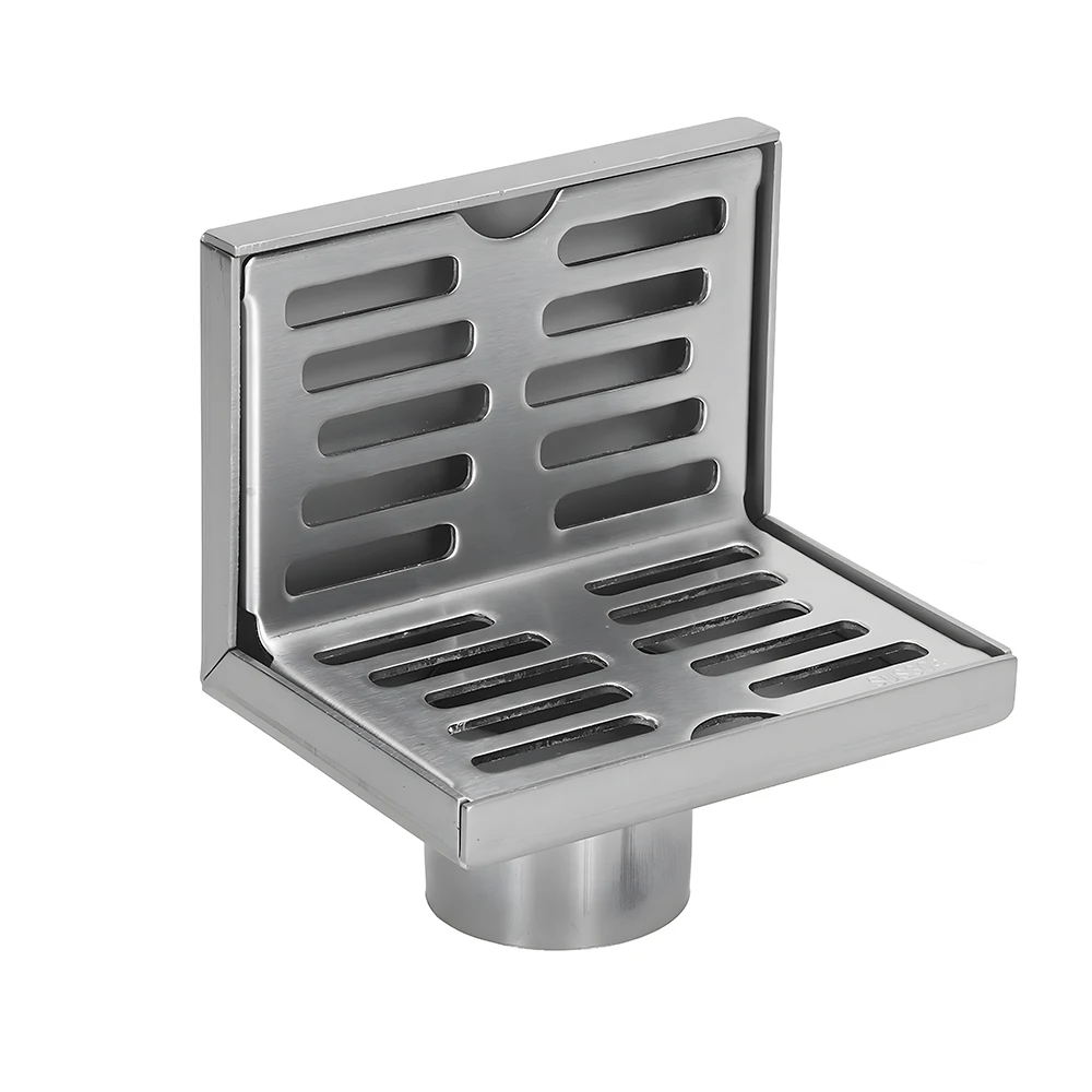 ODM Custom Stainless Steel Corner Floor Drain Opening Sheet Metal Bending Cutting Forming Industrial Aluminum Processing Parts