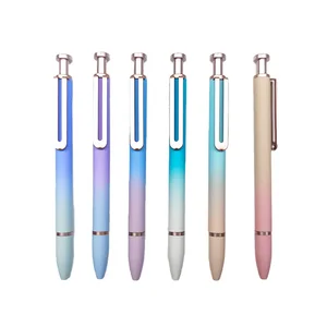 G88 New Metal Custom 0.5 Gel Pen Gradient Colors for School & Office Wholesale Promotion Gel Pens