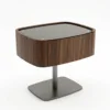 Smoke Glass + Walnut Brown + Matte Black