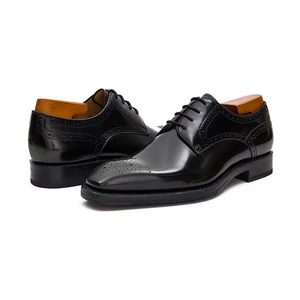 Classic Sales Goodyear Welted Shoes Men Classy High Class Formal Casual Leather Dress Shoe Men'S Suit Derby Shoes