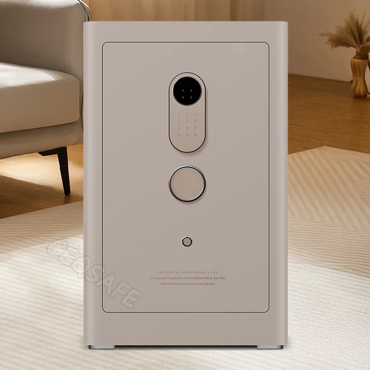 CEQSAFE TUYA APP WIFI Home Safe Box Steel Household Security Box Intelligent Anti-theft Alarm Fingerprint Electronic Access details