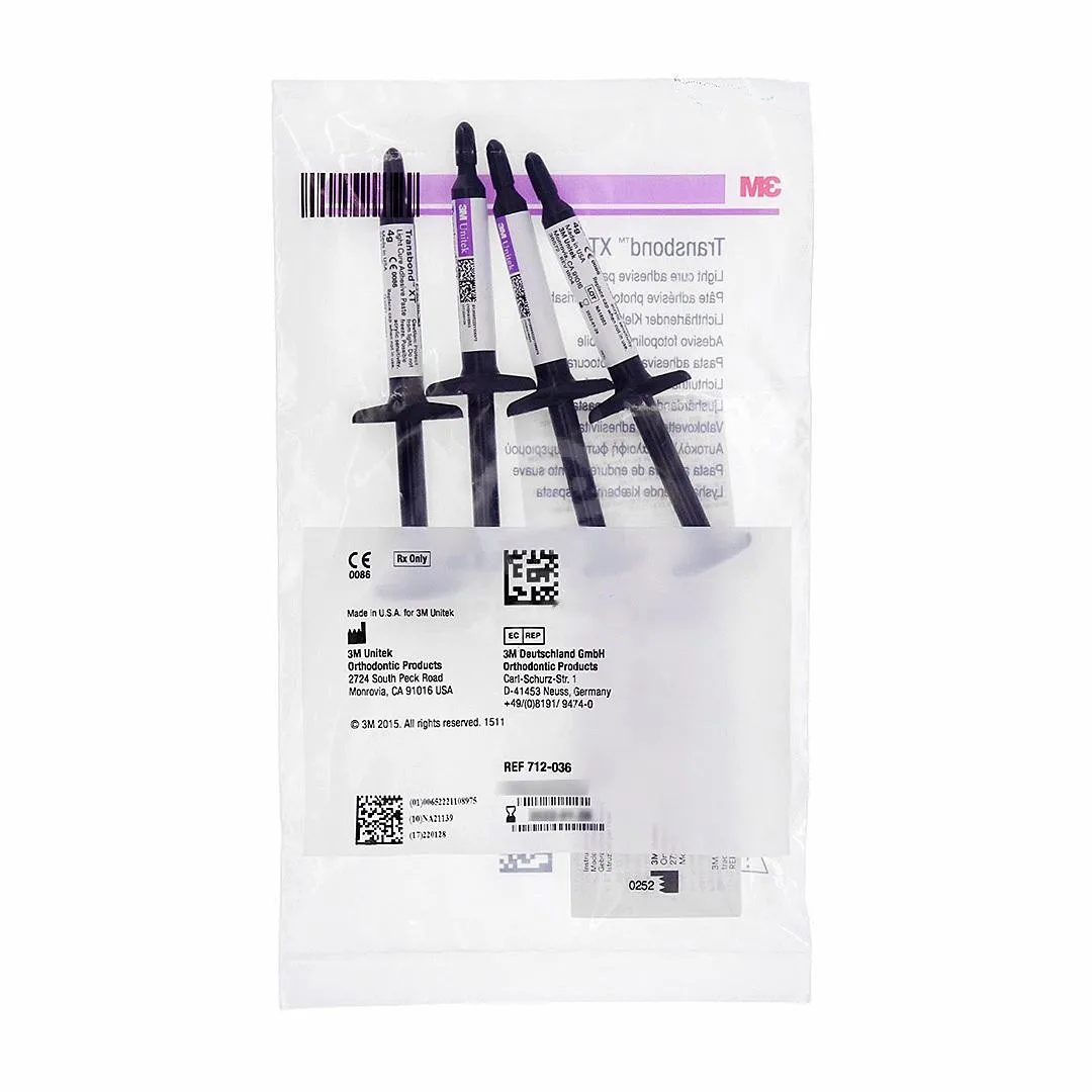 4*4g Transbond XT Стоматологическая Ортодонтическая светоотверждаемая клейкая паста