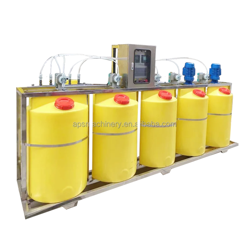 Automatic Chemical Dispensing System for Denim Washing Plant Chemical Injection System Chemical Metering Blending Dilution