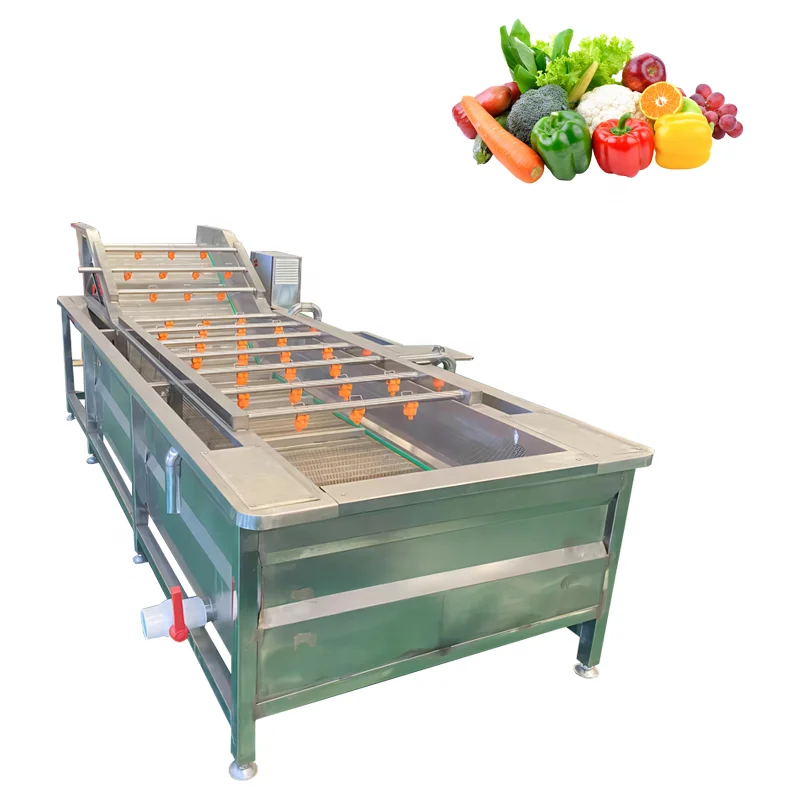 VBJX Industrial Scale Automatic Tomato mango Avocado Kiwi Passion Fruit Vegetable Cleaning Cleaner Wash Washing Machine