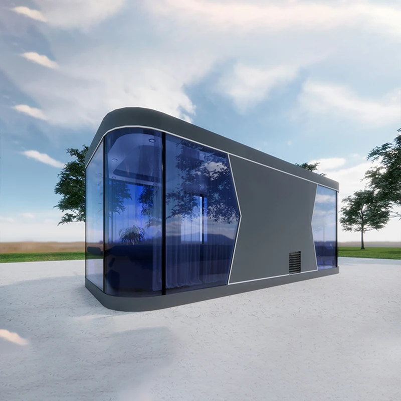 Modern Luxury Prefabricated Modular Container Capsule House K30 K50 K70 Space Capsule Camping House for Resort Village