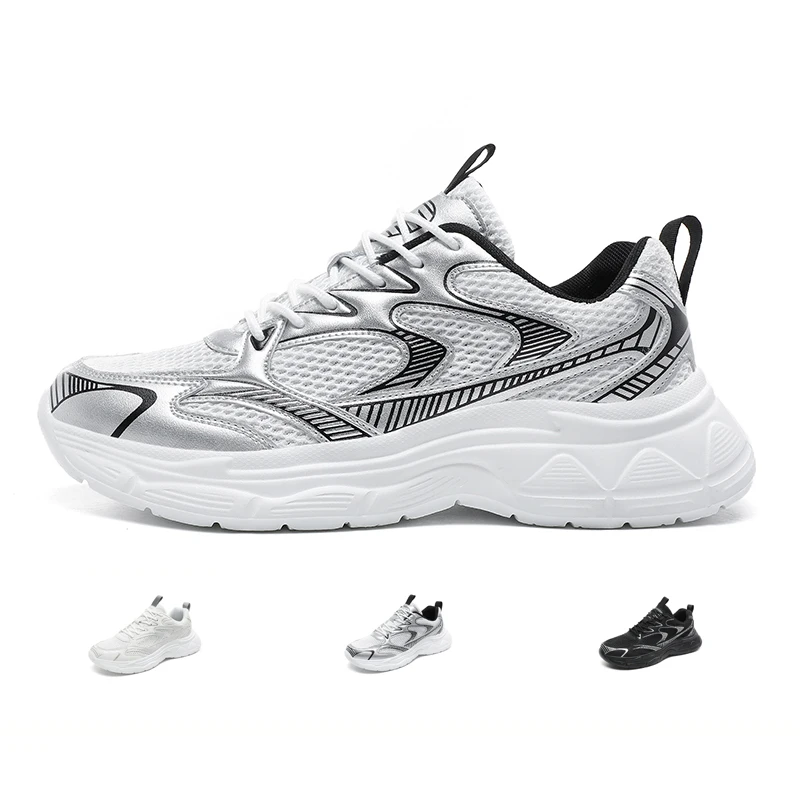Casual White Men Sneaker Shoes-sports Running Shoes Designer Casual Custom Sneakers for Men Walking Shoes