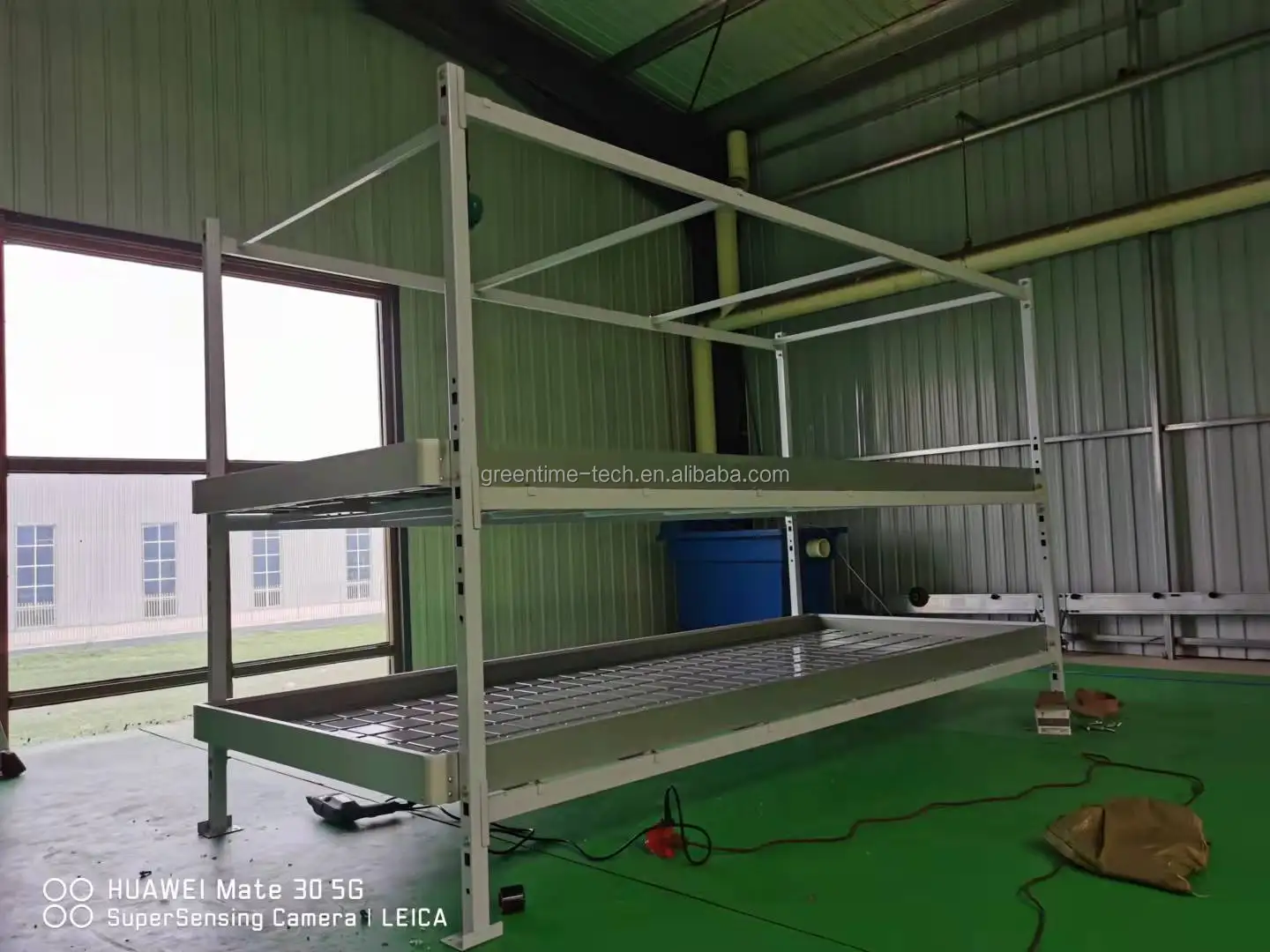 Growing Wire Mesh Rolling Benches Tables Seedbed for Greenhouse ...