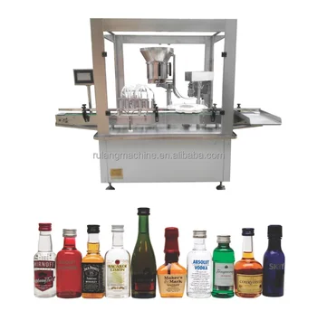Automatic wine vodka filling machine ace wine filling and capping line machine red wine vodka whisky filling machine
