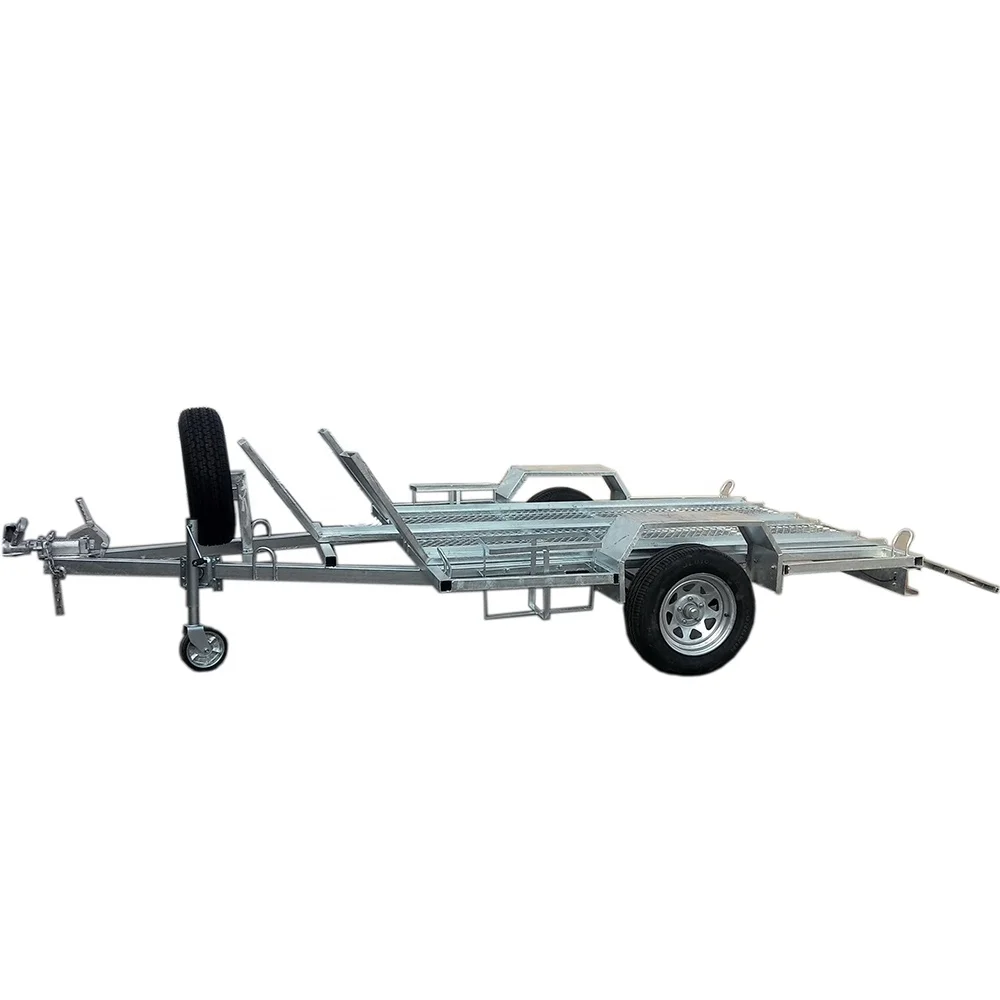 Tow Behind Electrical Small Motorcycle Trailer for Three Wheel Motorcycle