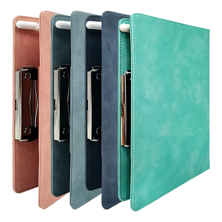 Multiple colors A4 PP portable waterproof clipboard writing pad with matte texture for school supplies and office accessories