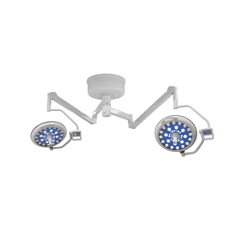 Double Dome Surgery LED at Ceiling Surgical Operating Light  Used for Hospital Medical Operation Room
