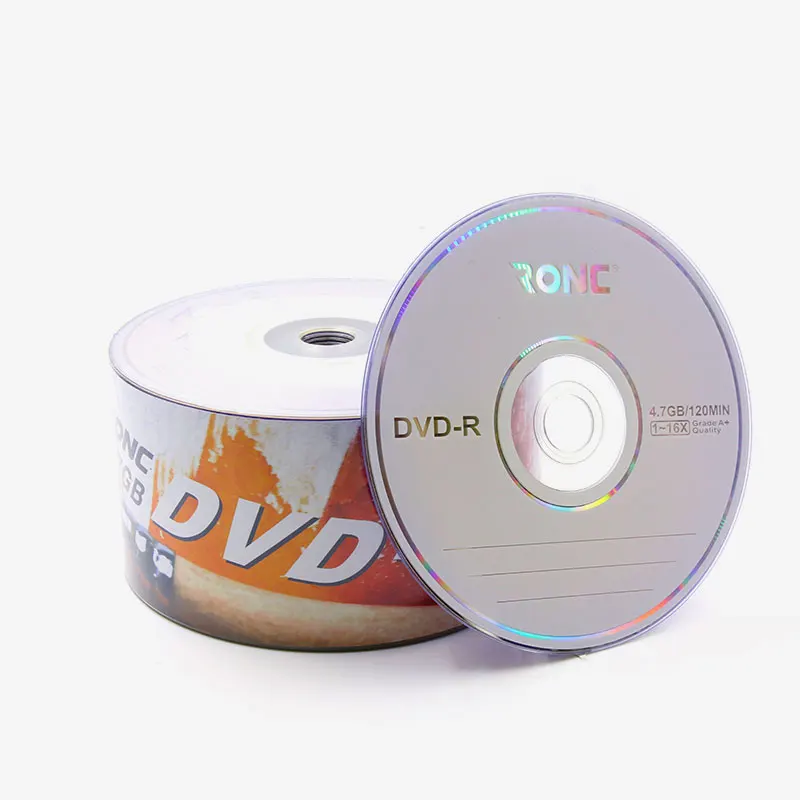 Mini 16X 700MB CD-R Recordable Blank Media 50Pcs Blank Discs CD CD-R 16x  Silver