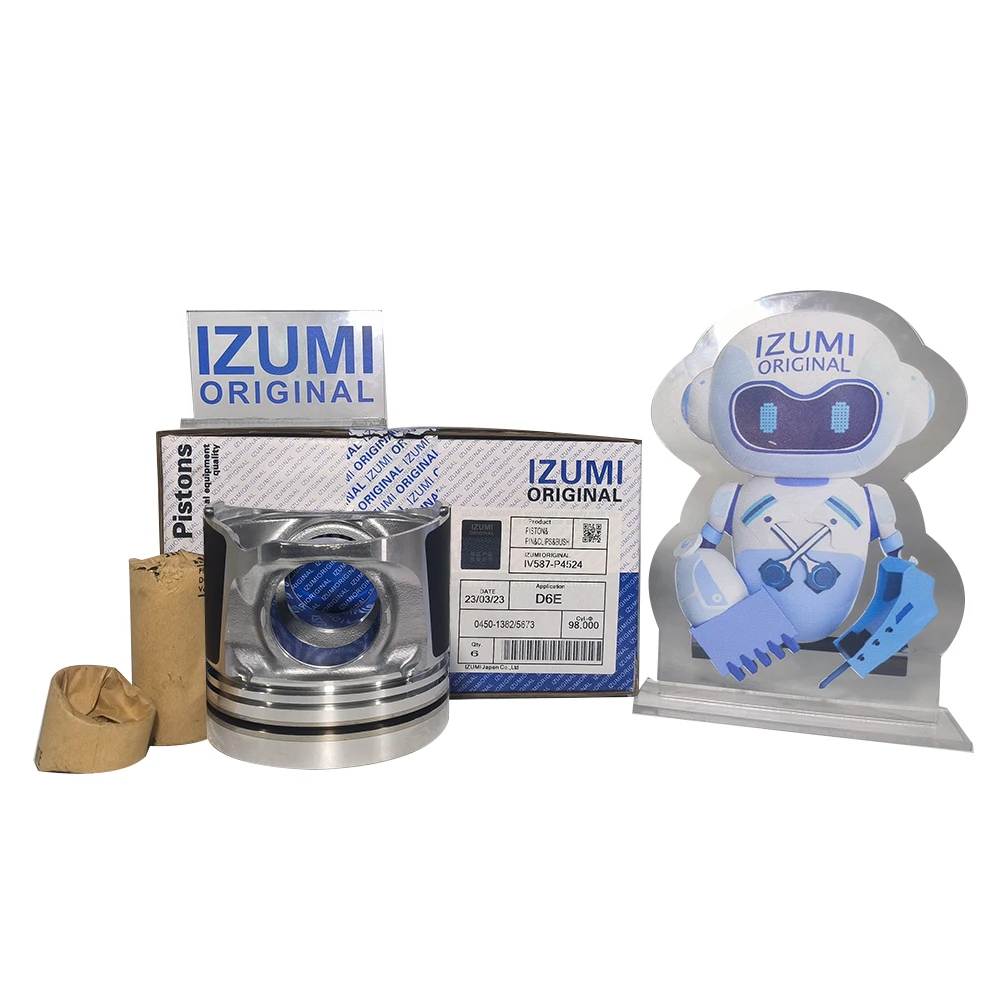 IZUMI TAKAO 高尾いづみ 33 1/3×3/11 IZUMI Original D6E 5673 Parts Diesel Engine Piston for VOLVO