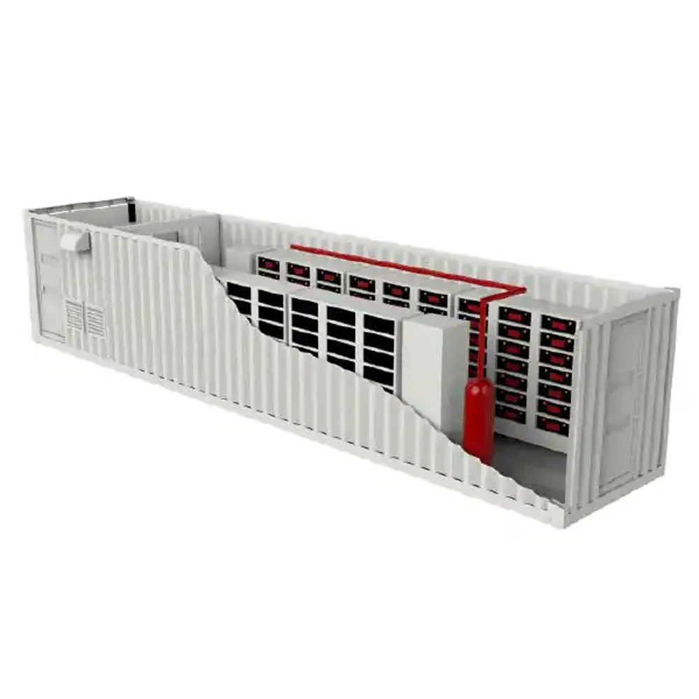 Container Energy Storage Battery System 1mwh 2mwh 3mwh 4mwh 5mwh LiFePO4 ESS All in One Battery System 500KW 1MW PCS Inverter