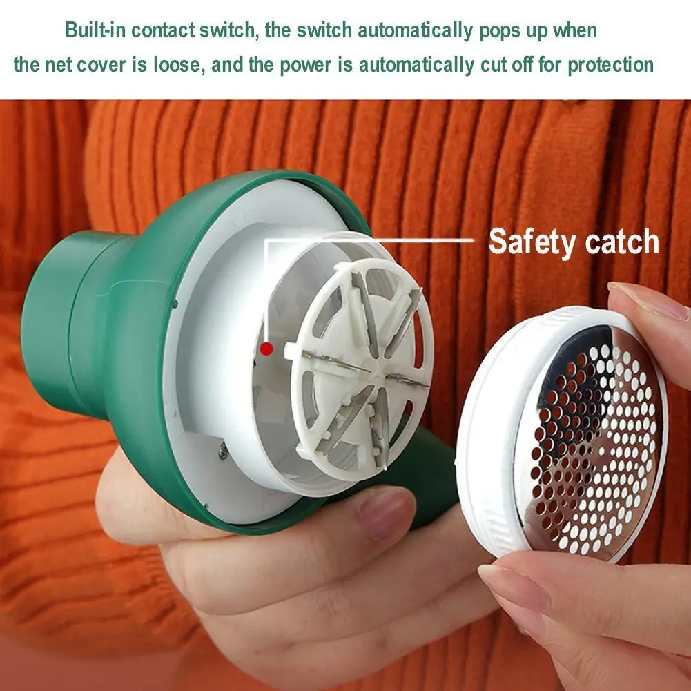Cordless Clothes Defuzzer Rechargeable Lint Remover Electric Lint Remover Fabric Shaver Portable Fabric Fluff Shaver for Clothes