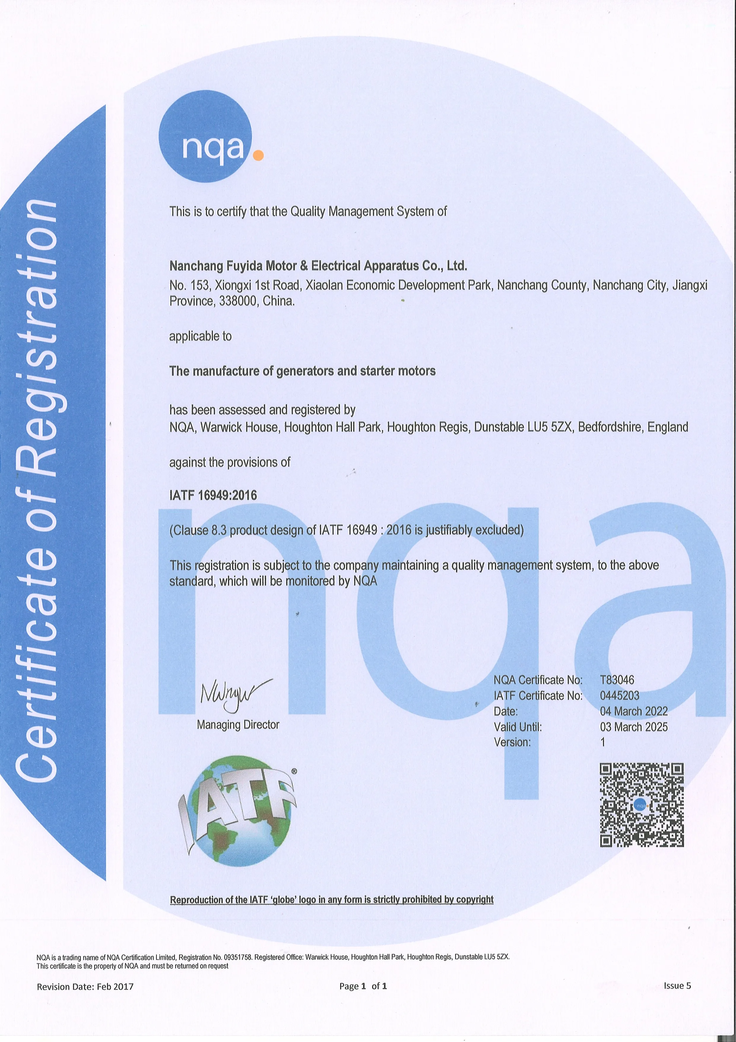 FYD New 28V 90A 7PK Alternator Assembly  A5444S UD91009A 8982687931 8982687932 A004TR7292 A004TR7292AM A004TR7292AT A004TR7292ZT