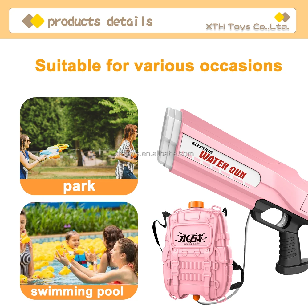 New Arrival Electric Water Gun High Capacity Water Soaker Gun Toy