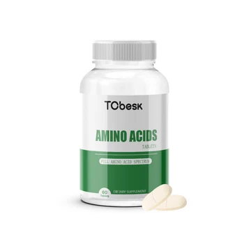 Customized Label Factory Supply Amino Acids Tablets Rich in Essential Amino Acids  to Support Nutrient Absorption